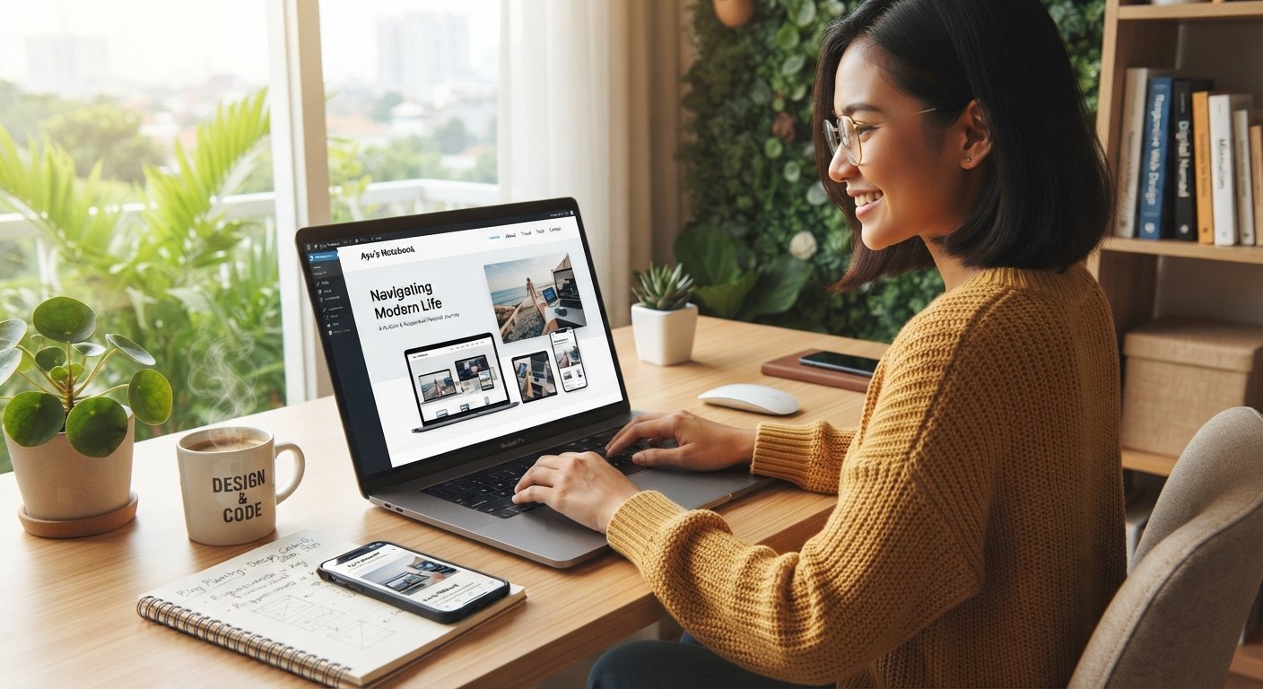 Membangun Blog Pribadi yang Modern dan Responsif Membangun Blog Pribadi yang Modern dan Responsif